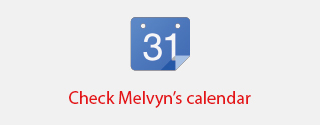 Melvyn's calendar